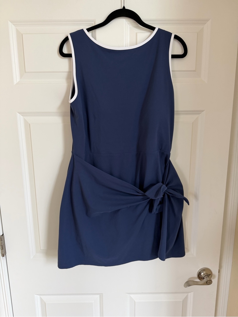 Abercrombie YPB Tie Game Tennis Dress XL Navy - Picture 2 of 8